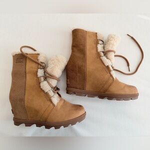 Sorel Women's Brown Winter Fur Boots